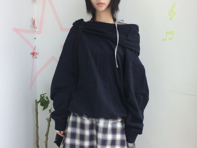 flared checkered skirt