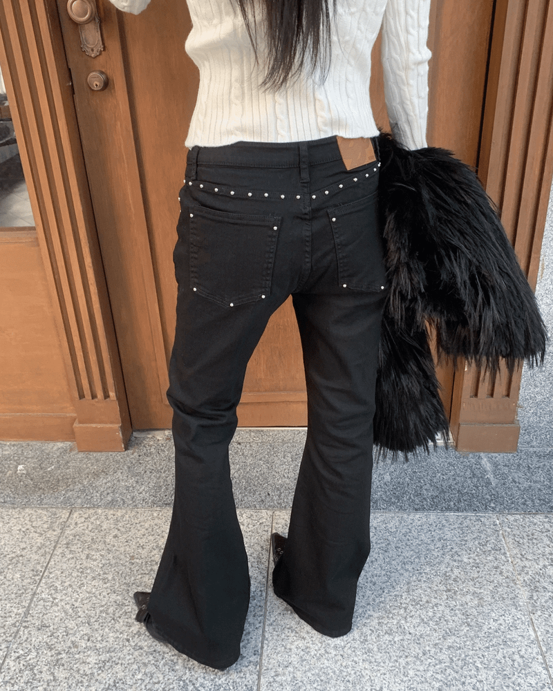 GUSTA（グスタ）の「Dustline Stud Western Bootcut Long Pants（Pants）」