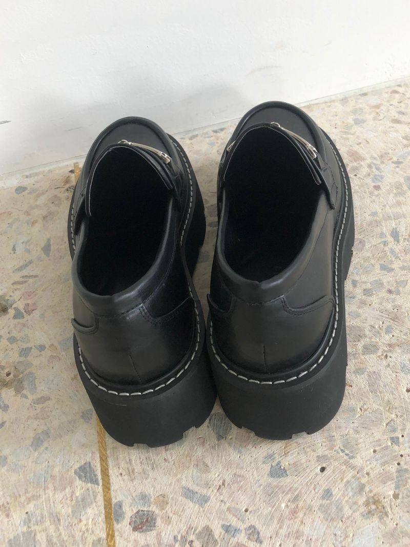 Stitch Platforms Loafers