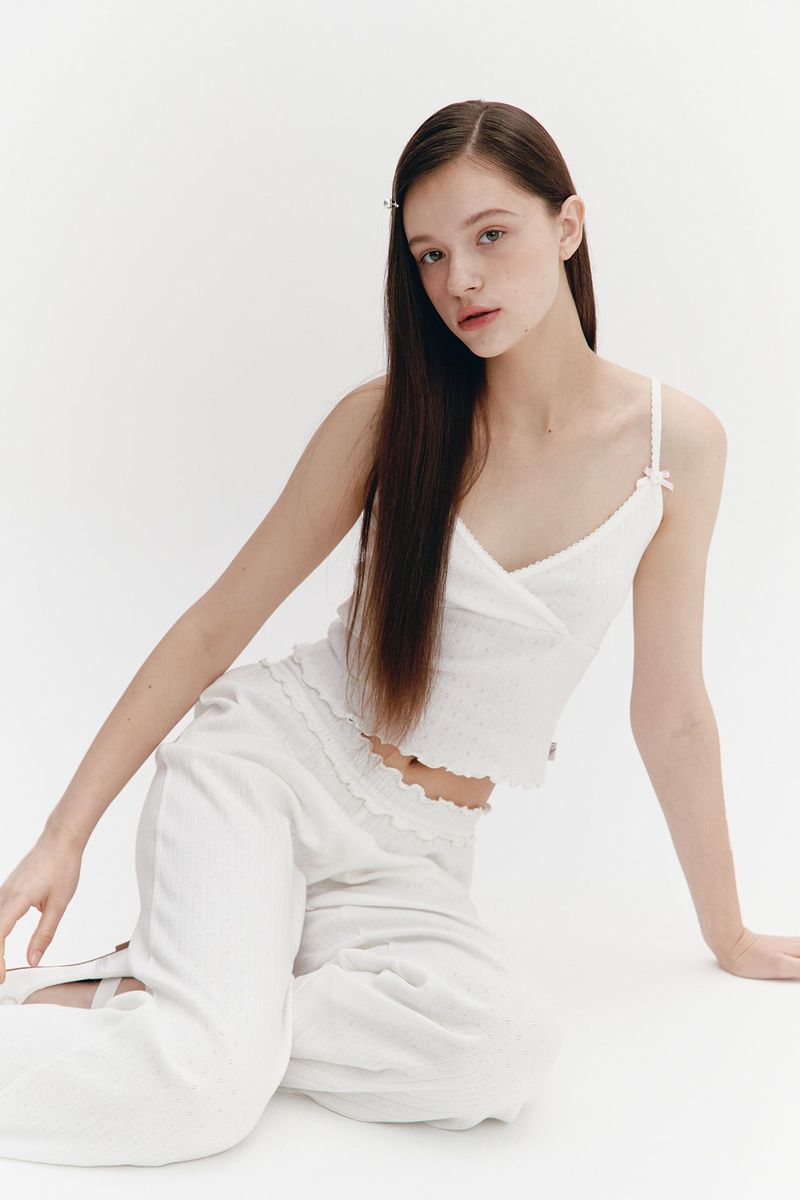Wave Sleeveless Ivory