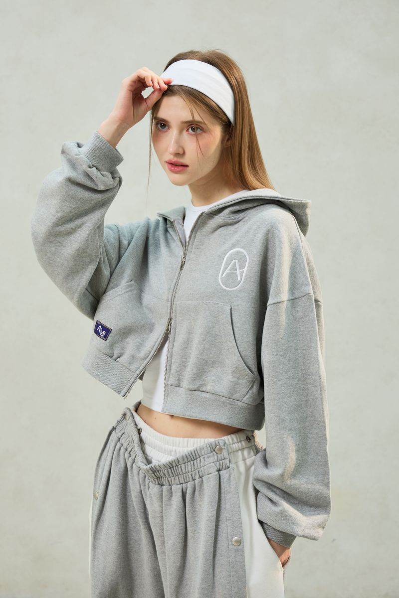 PITA HOOD ZIP-UP / MELANGE