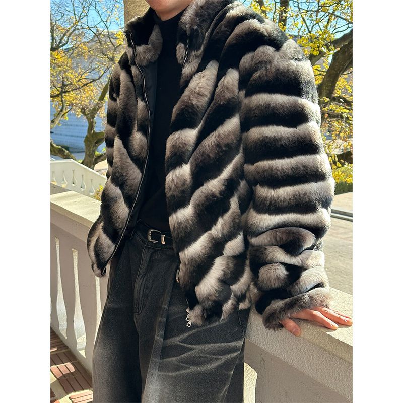 [F/W] Wave fur gradation padding jumper(2color)
