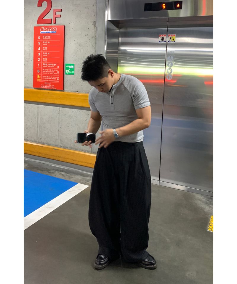 Stripe Slacks Pants