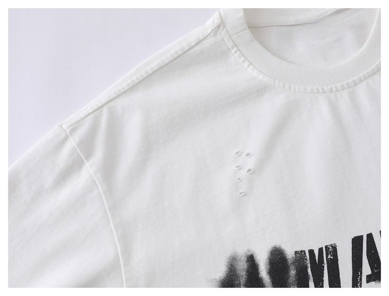 Tate Distressed Stencil Tee