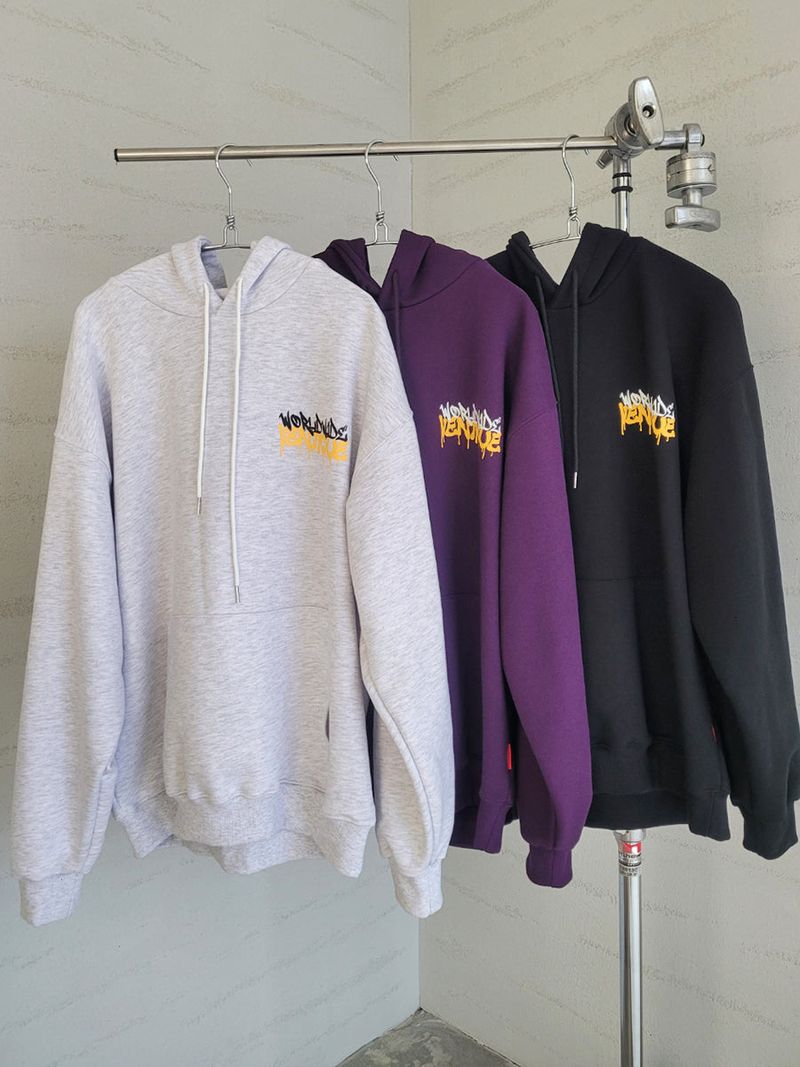 VENTIQUE Graffiti hoodie 3color