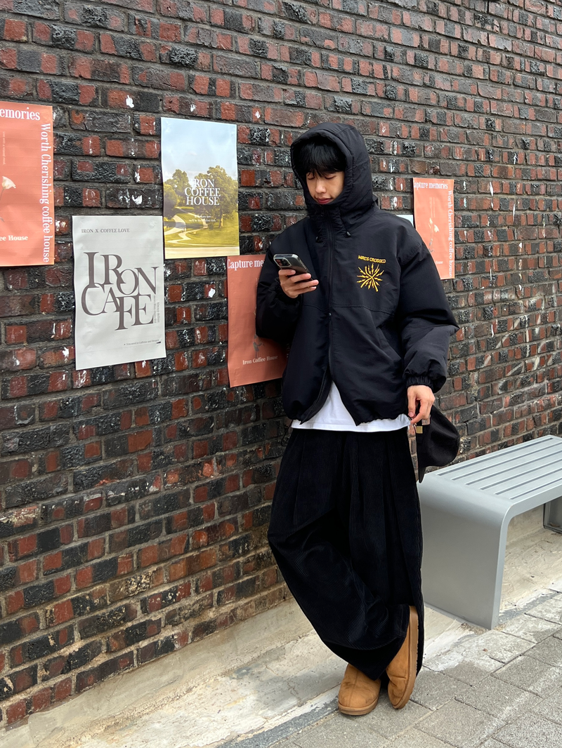 Current Hooded Padding Jacket (3 colors)