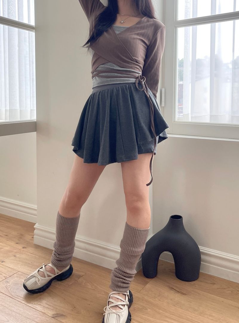 heenytsuki（ヒニツキ）の「Romantic flared ballet pantskirt（Skirts）」