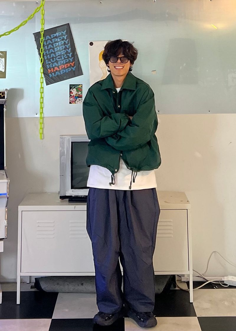 Work Nylon Banded Pants 4Color