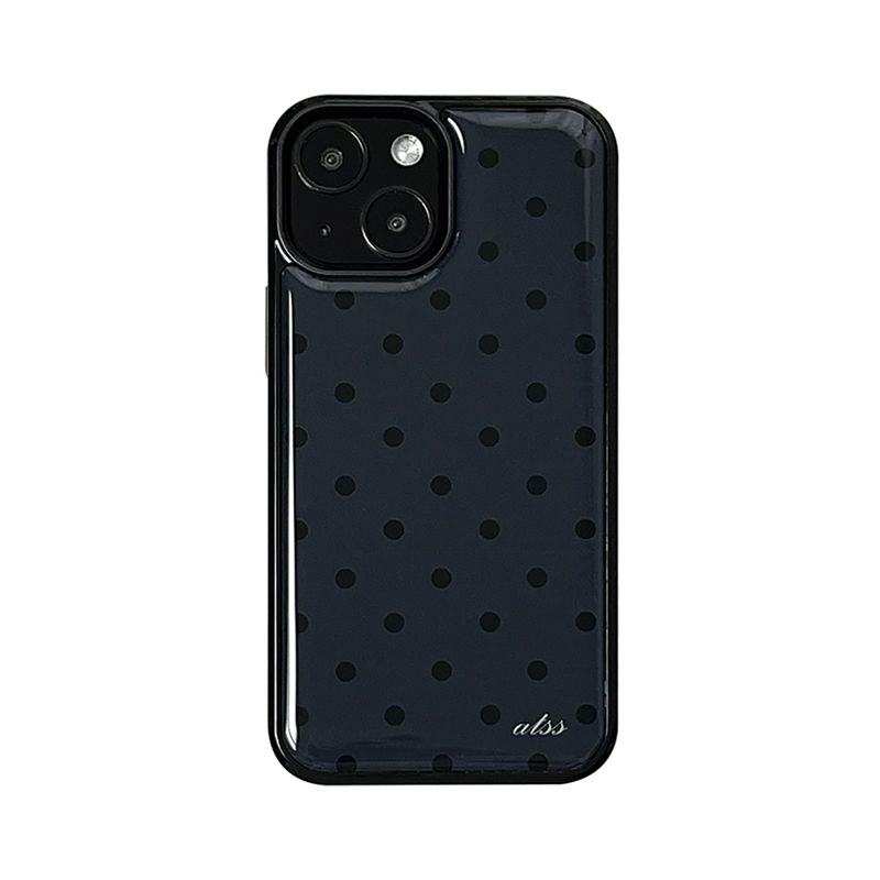 allthesamestudio(オールザセイムスタジオ)の「dot epoxy bumper case(dark grey)(Smartphone Accessories)」