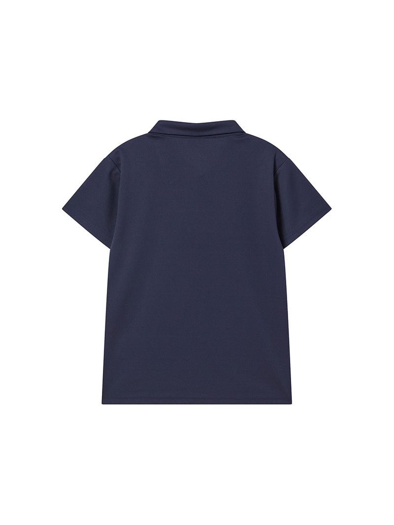 RACING PIQUE POLO SHIRTS (NAVY)