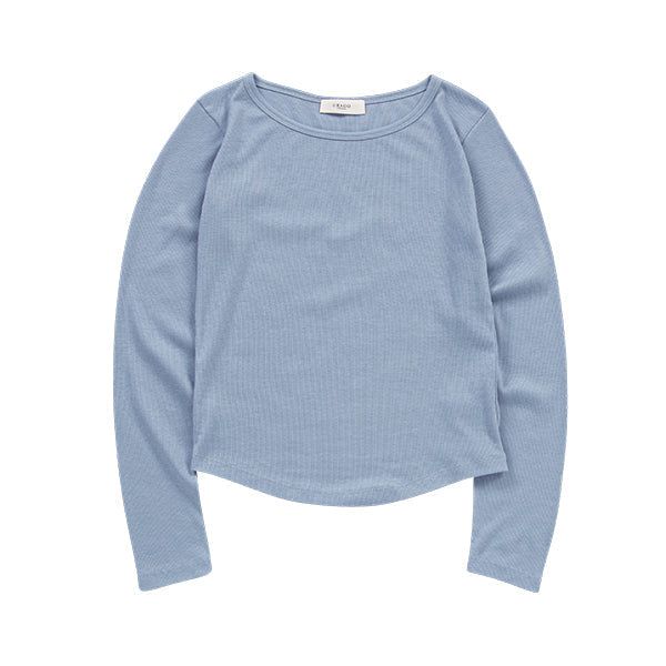 Daily ribbed slim t-shirt