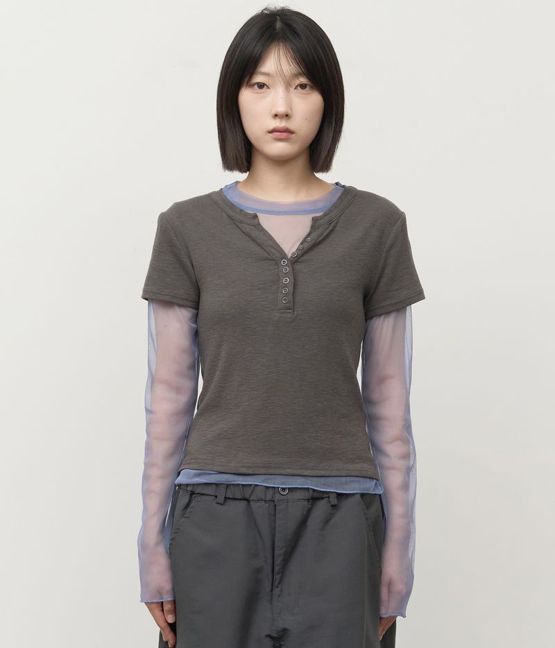 HIFIFNK（ハイファイファンク）の「(W) Bonis Layered Top（Tops）」