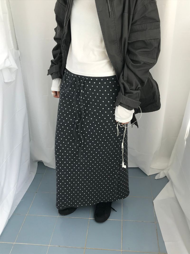 mode dot flow skirt