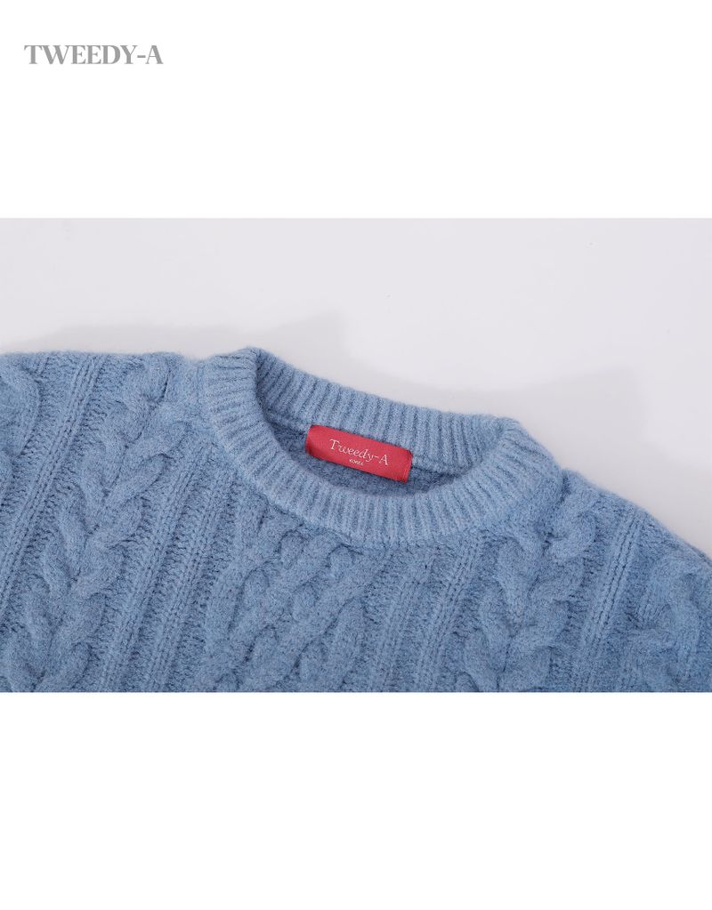Willie Twisted Pullover Knit Top 4 Colors