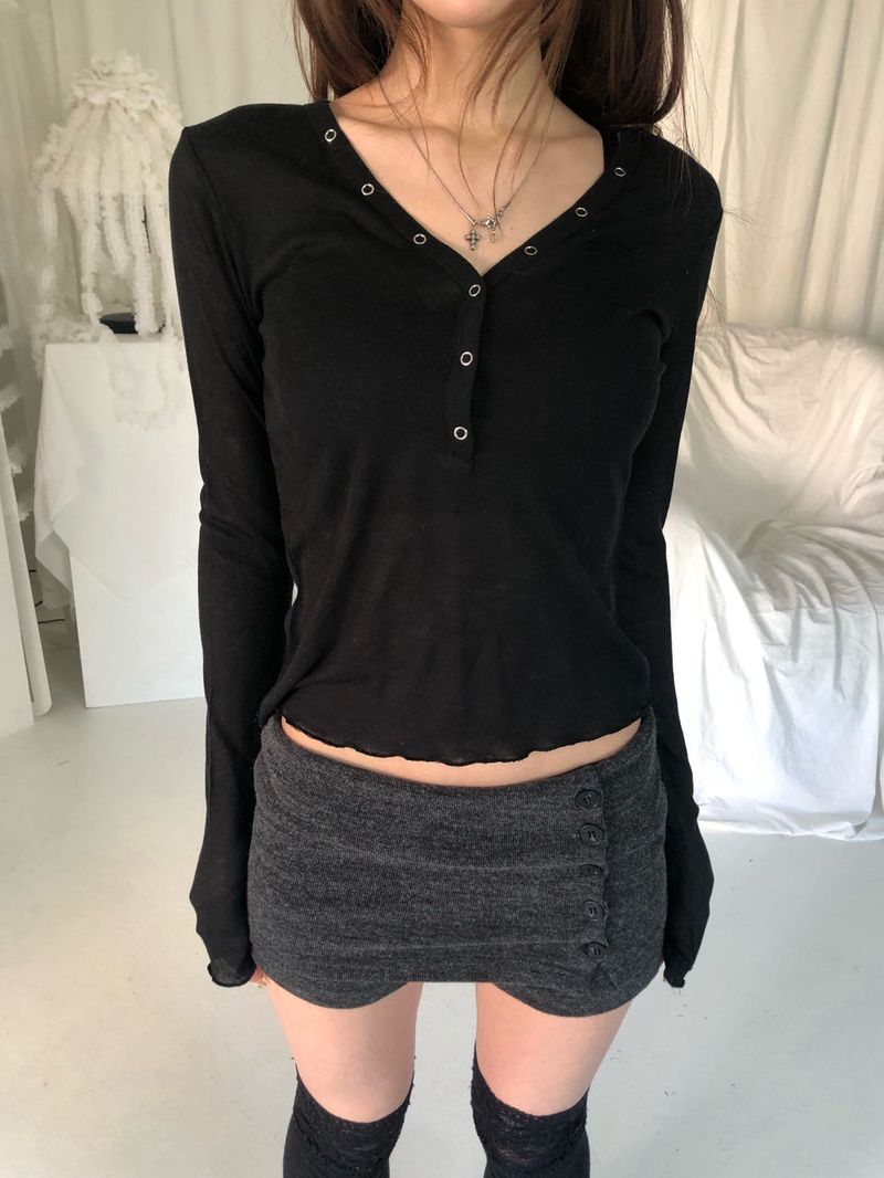 Button folding shorts