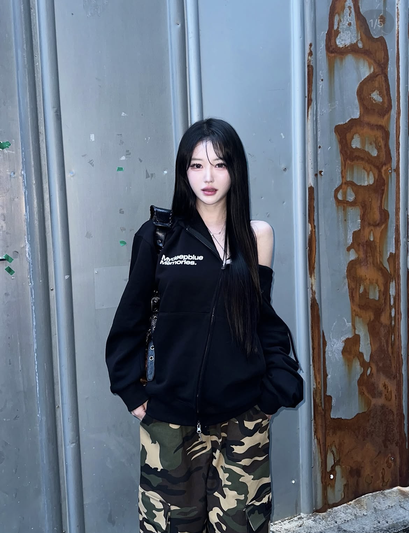 (PT) MM WIDE MULTI CARGO PANTS(CAMO)