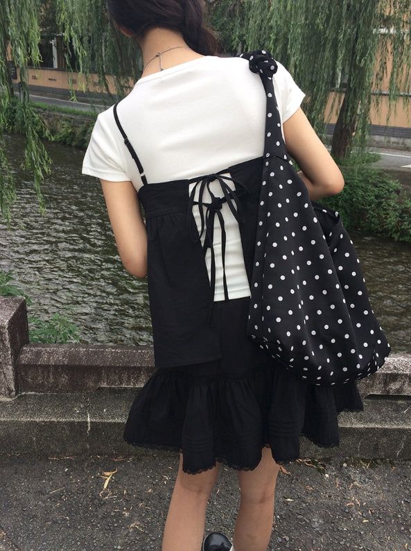 Prue Flare Strap Sleeveless Blouse