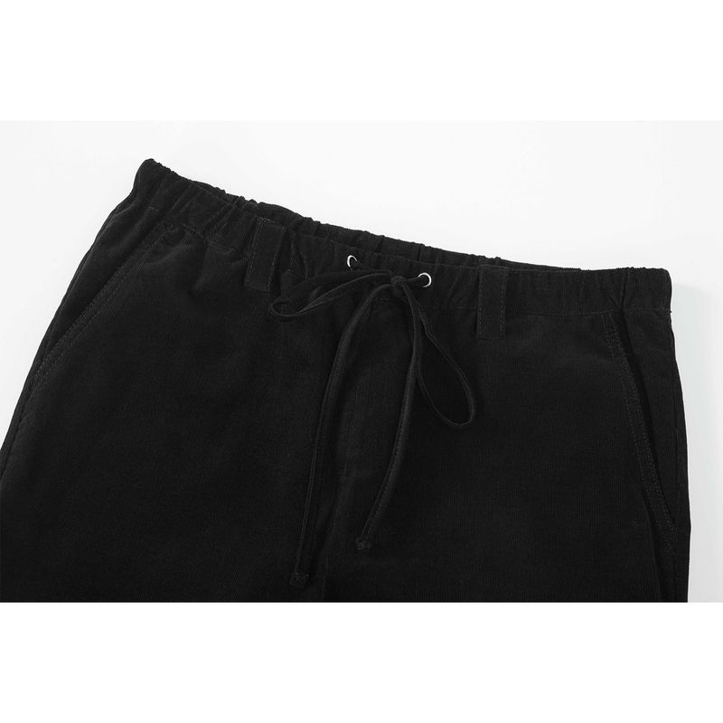 COTTON CANDY PANTS-BLACK
