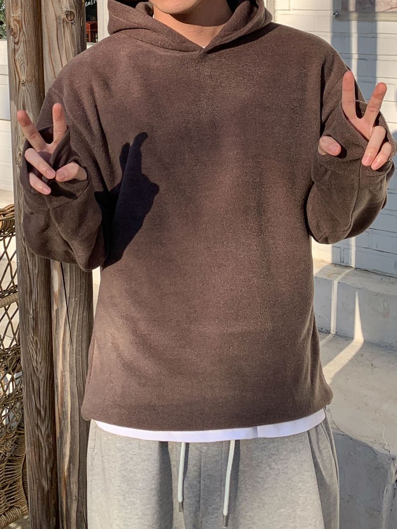  Ched fleece warmer hoodie