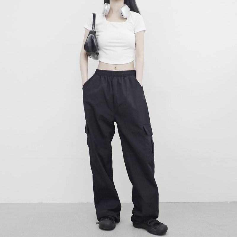 (Unisex) Carden Cargo String Pants