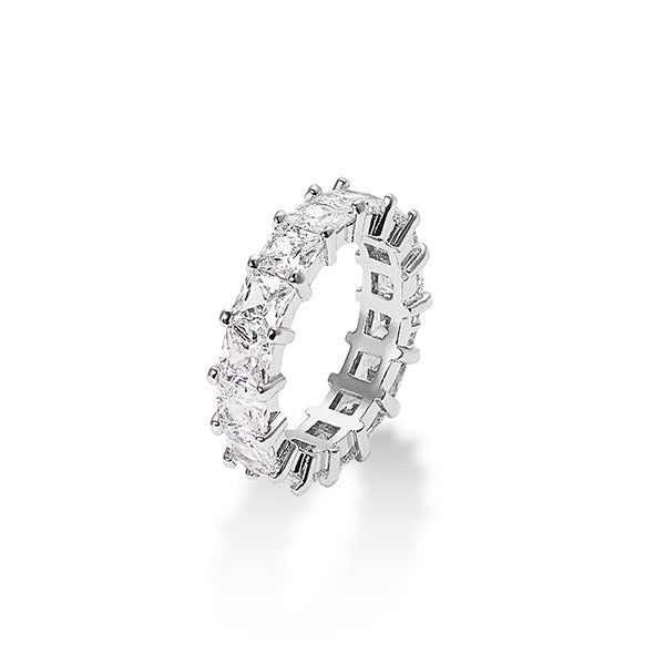[MIRAE] Square Prong Setting Ring (silver)