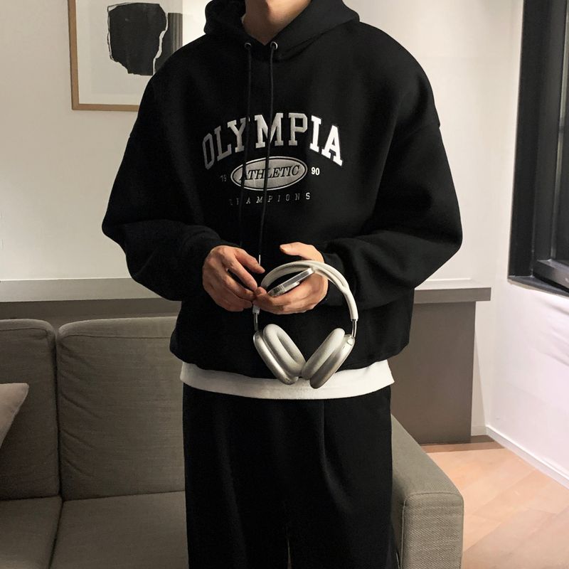 lemenne（ルメンヌ）の「LMN Olympia Embroidery Double Paper Oversized Fit Hooded (6 colors)（Tops）」
