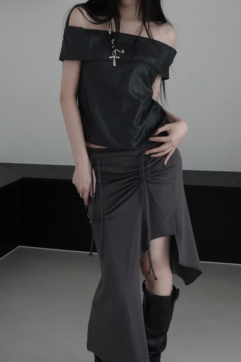 glow off shoulder top (2color)