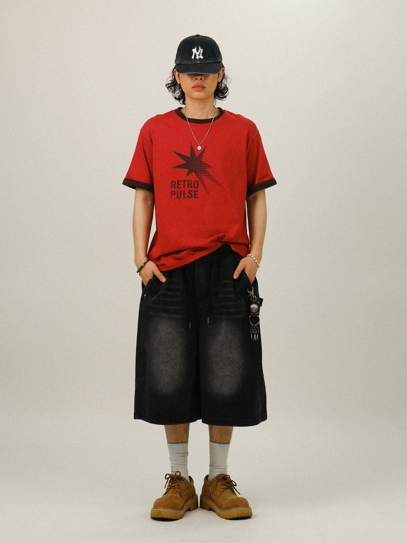 WN Side Snap Bermuda Banding Pants