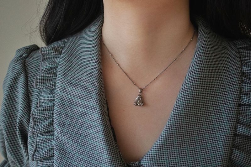 【MADE】 Little bunny necklace M