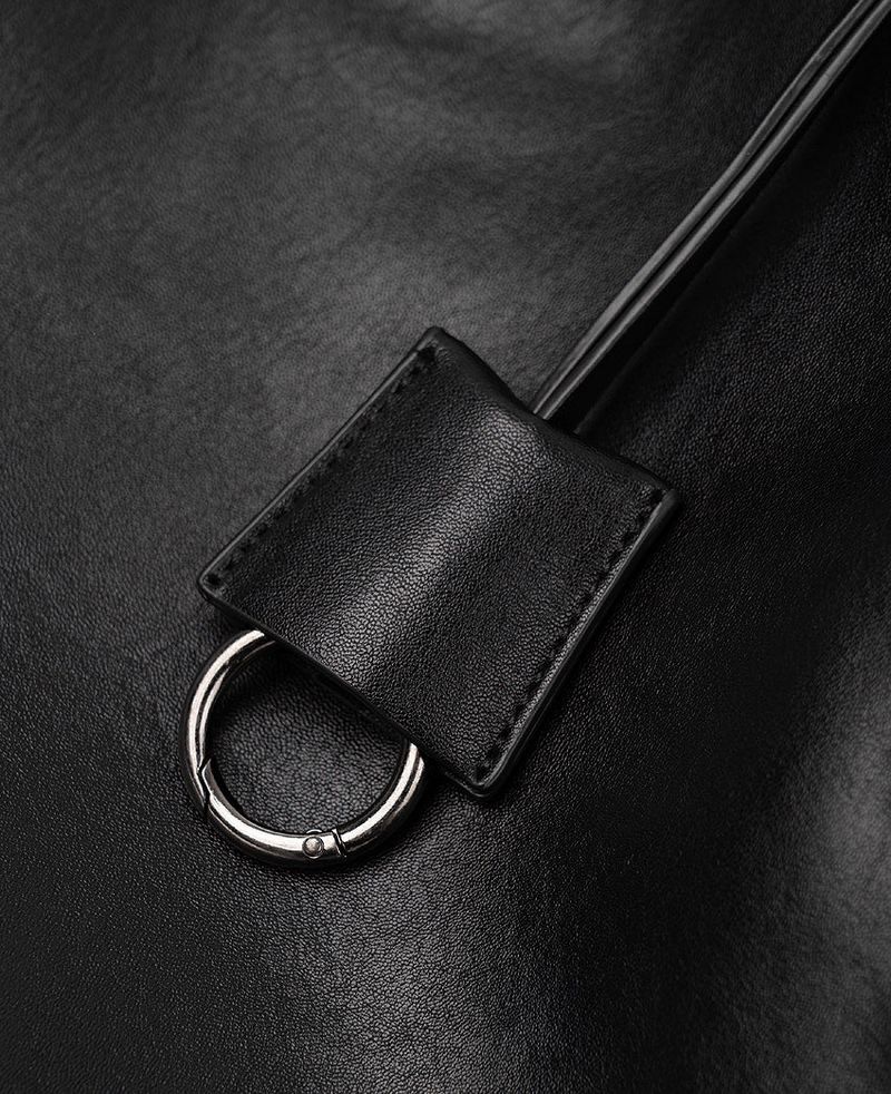 No.1107 leather tote shoulder bag