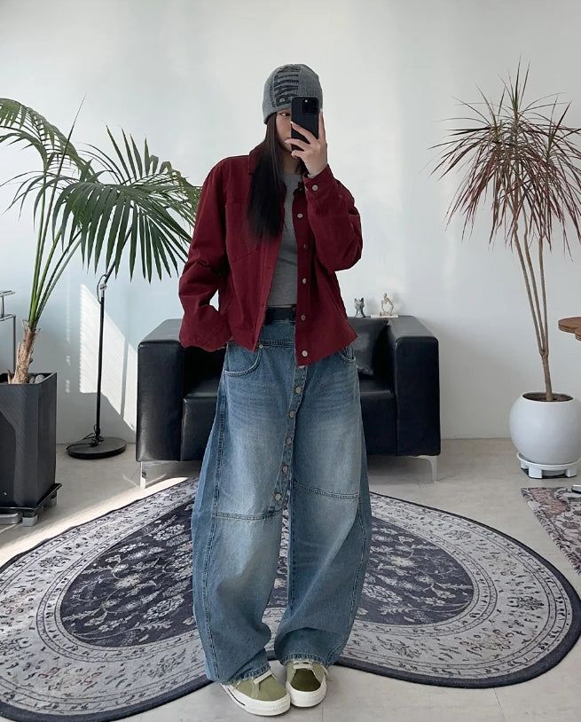 Cliff Dyeing Cotton Jacket