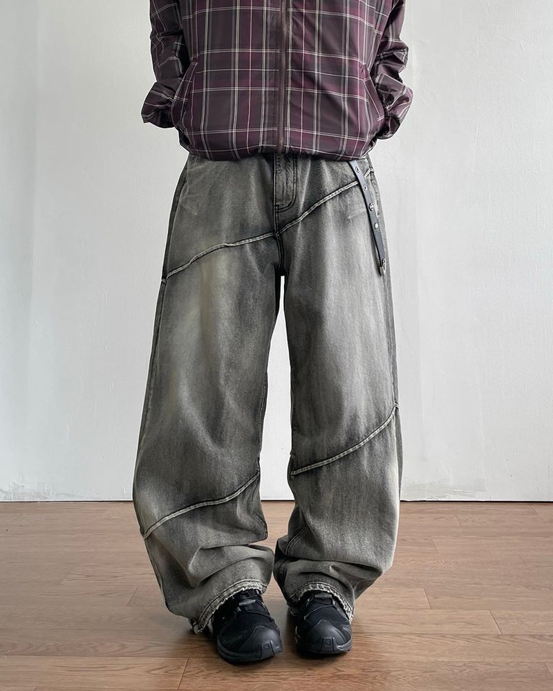 Blly Washing Denim Pants