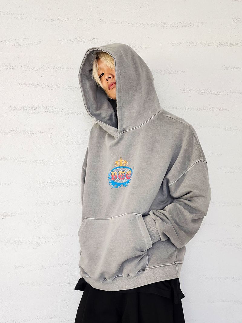 VENTIQUE Pigment Sword King hoodie 2colors