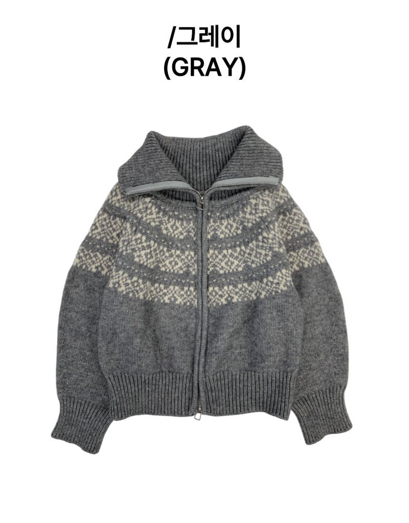 Nordic cardigan(4colors)