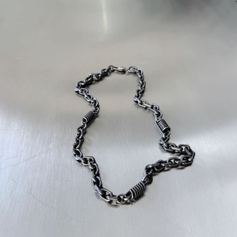FADE MEET（フェードミート）の「スプリングリンクネックレス（アクセサリー）」