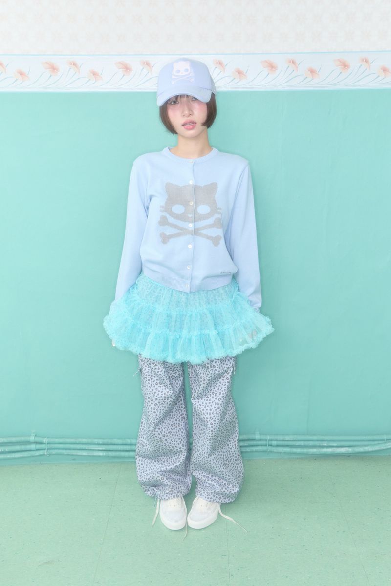 SHAKIRI（シャキリ）の「SWEETIE FRILLY TULLE SKIRT (MINT)（Skirts）」