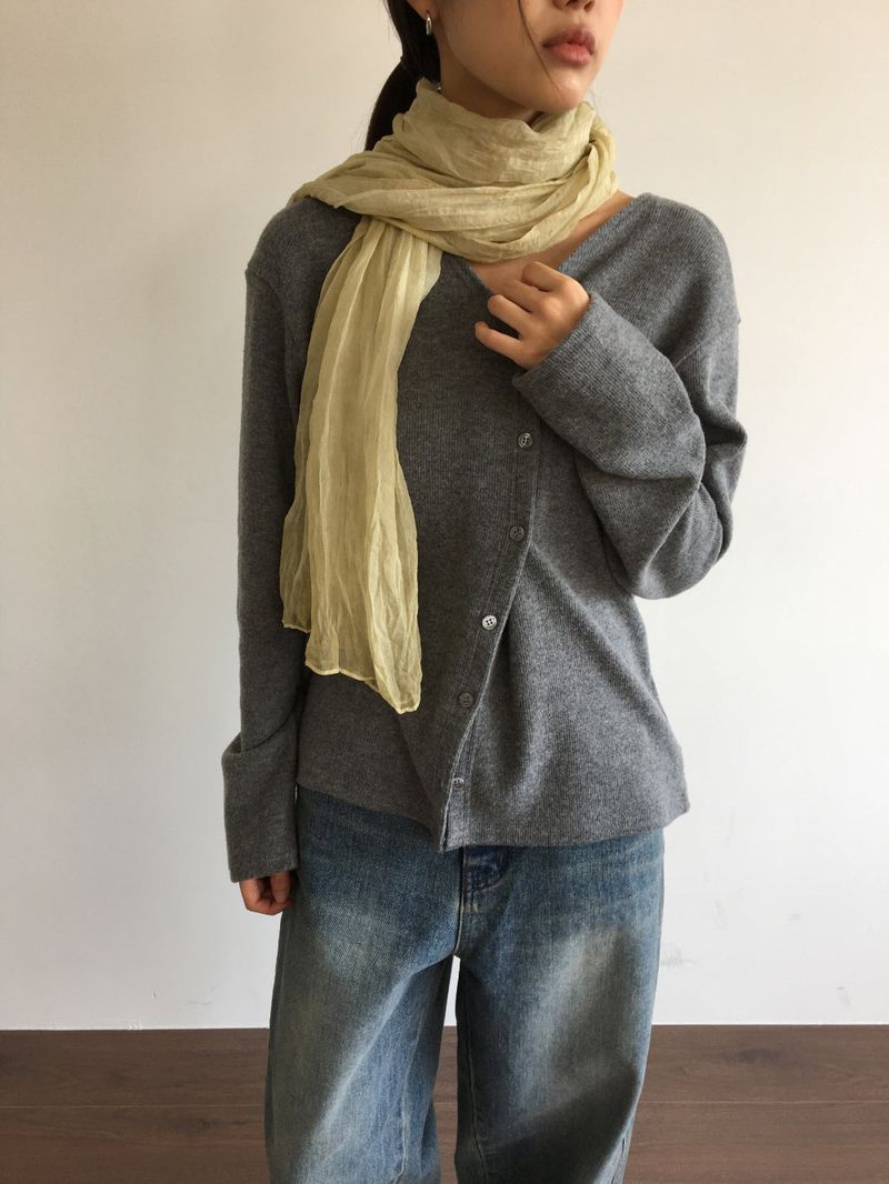 Wrinkle Muffler (3 Colors)