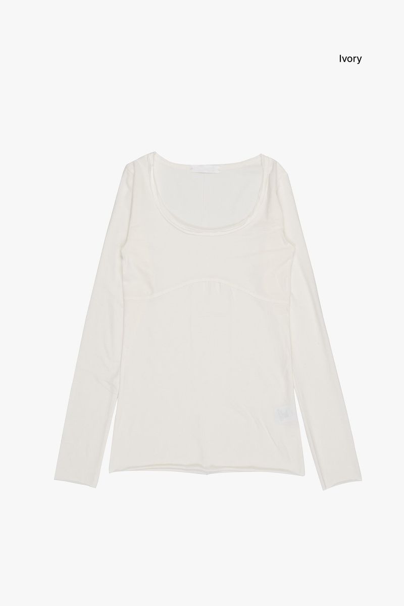 Petina wide-neck long sleeve