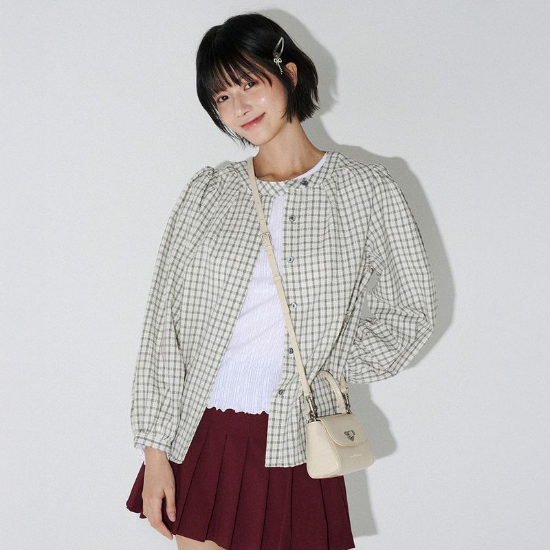 mellotory（メロートリー）の「HEART LOCK MINI BAG (BUTTER)（Bags）」