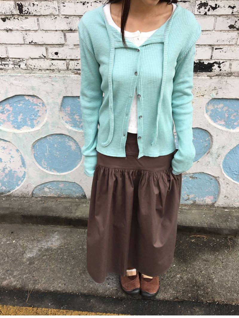 Ribbed Strap Cardigan (6color)