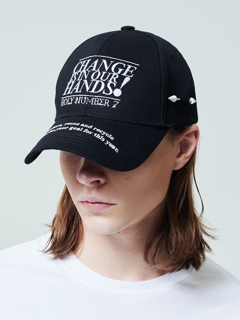 CHANGE IS IN OUR HANDS CAMPAIGN CAP_BLACK