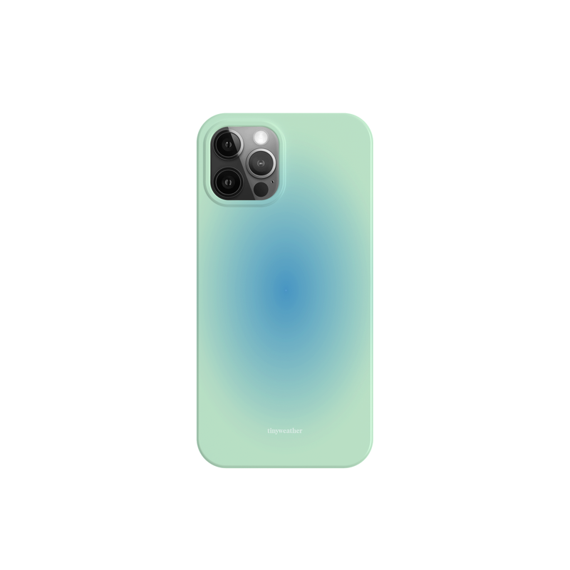 tiny weather(タイニーウェザー)の「blush hard case-blue+green(Smartphone Accessories)」
