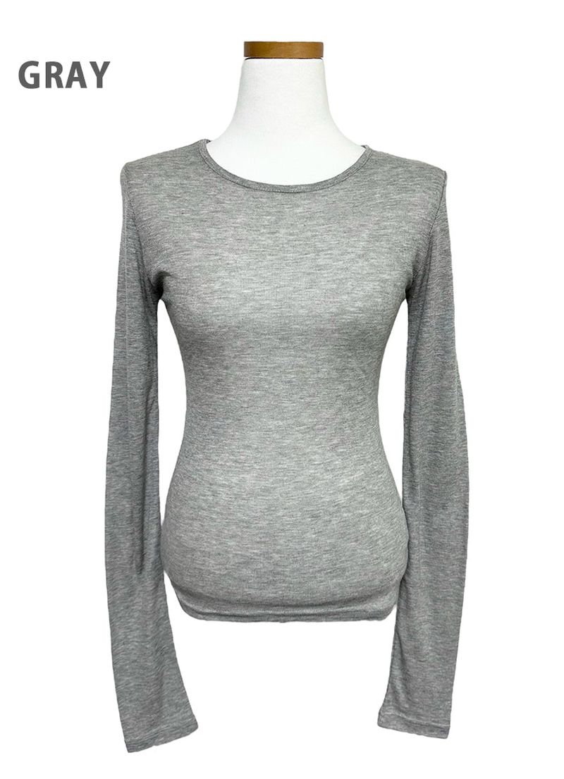 TENCEL LAYERED LONG SLEEVE (11C)