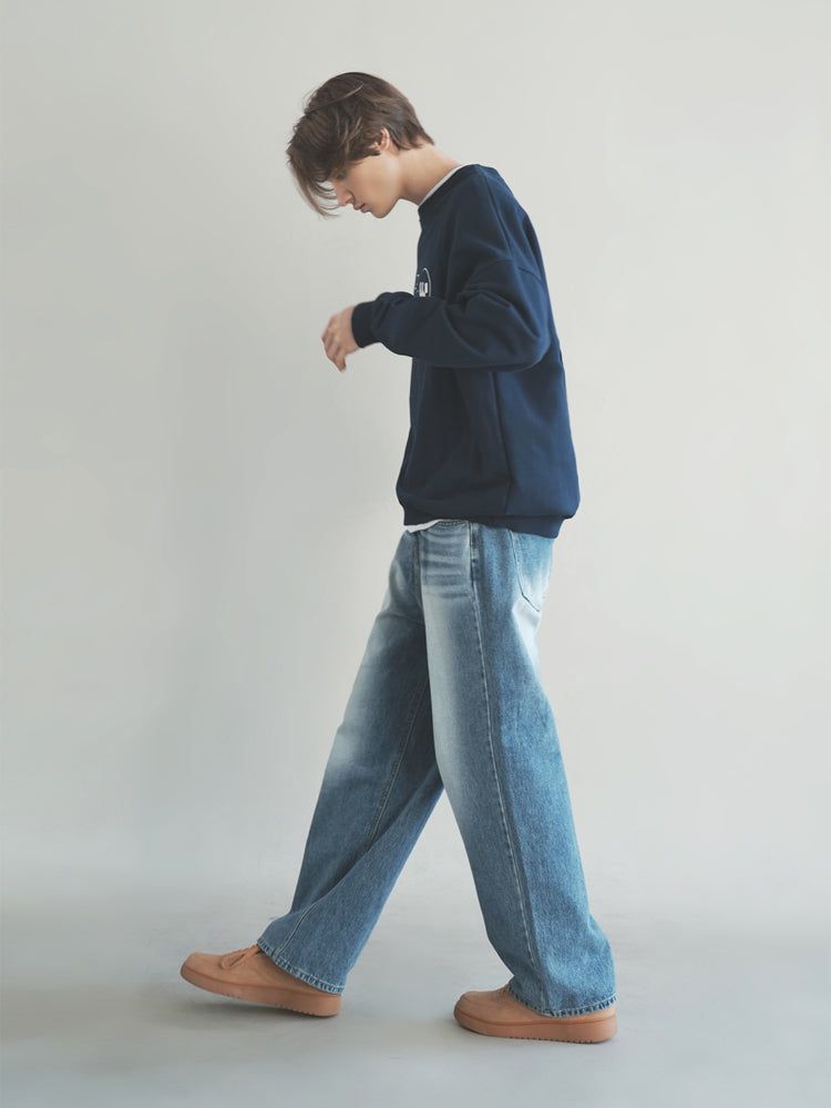 M200 CAT WIDE DENIM PANTS