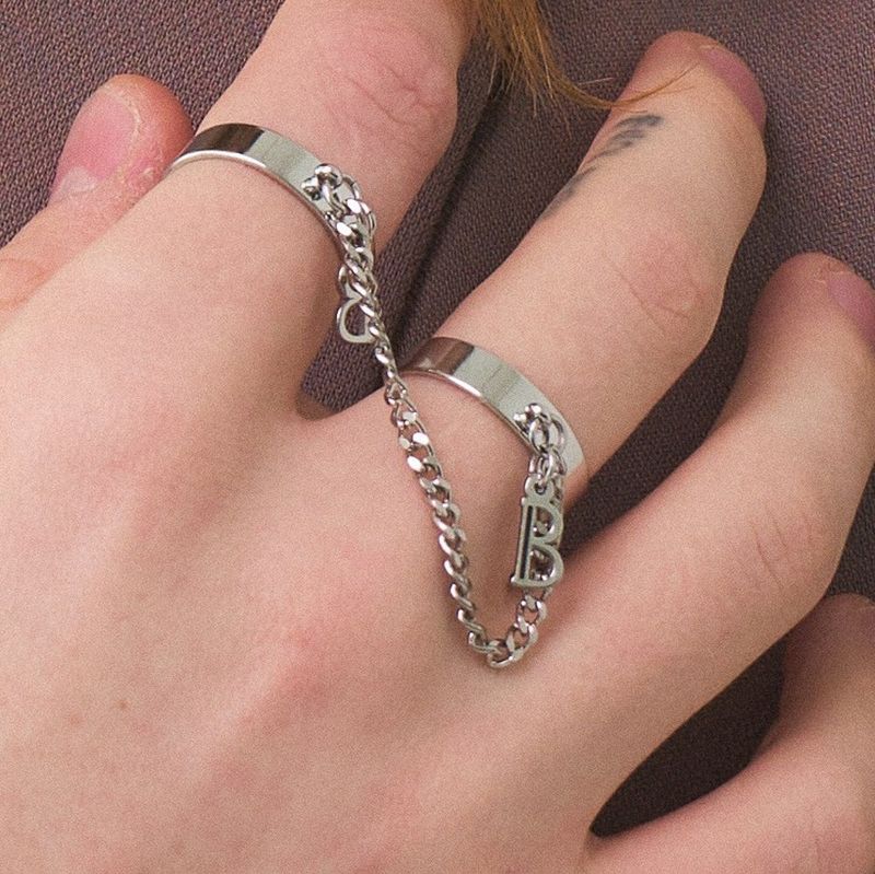 BASSCLEF（ベースクレフ）の「a men's バングルリング_B CLEF NO.2 リング（アクセサリー）」