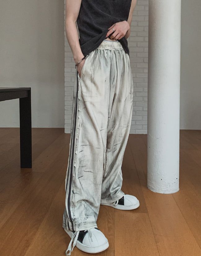Smudge Painting Track Pants