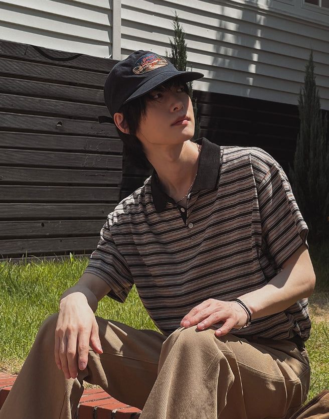 Palm tree embroidery patch ball cap