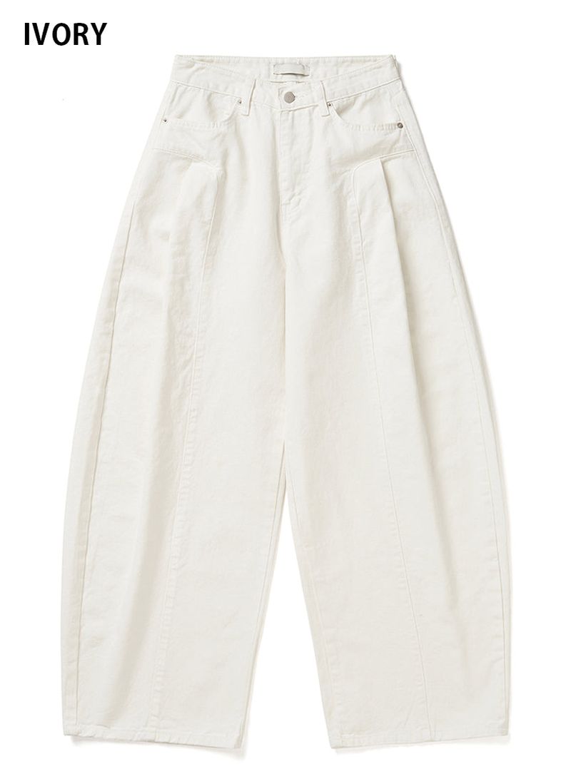 PELVIS PINTUCK BALLOON PANTS (3C)