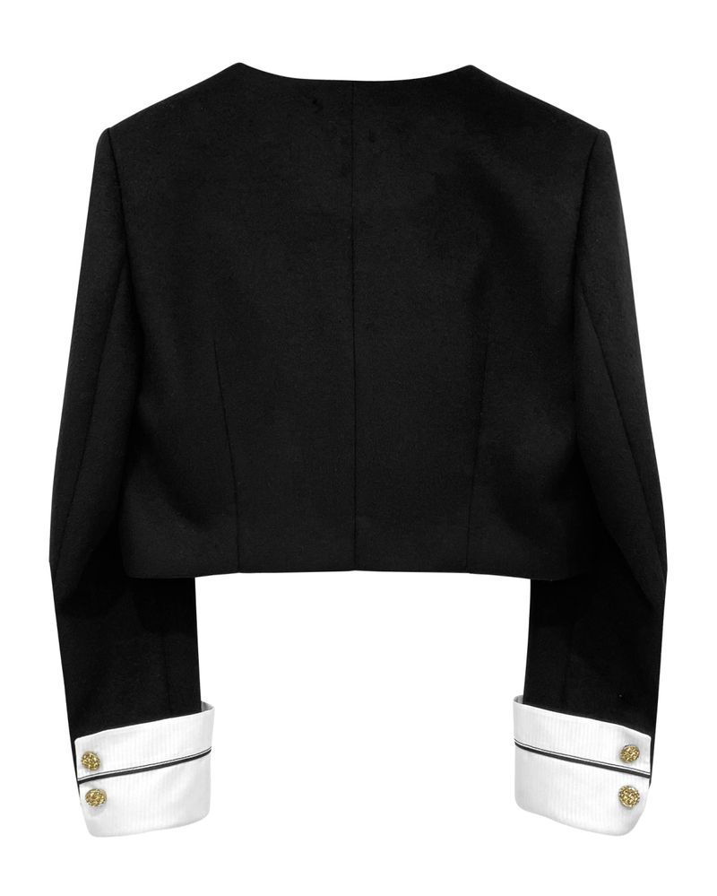 Square neck jacket