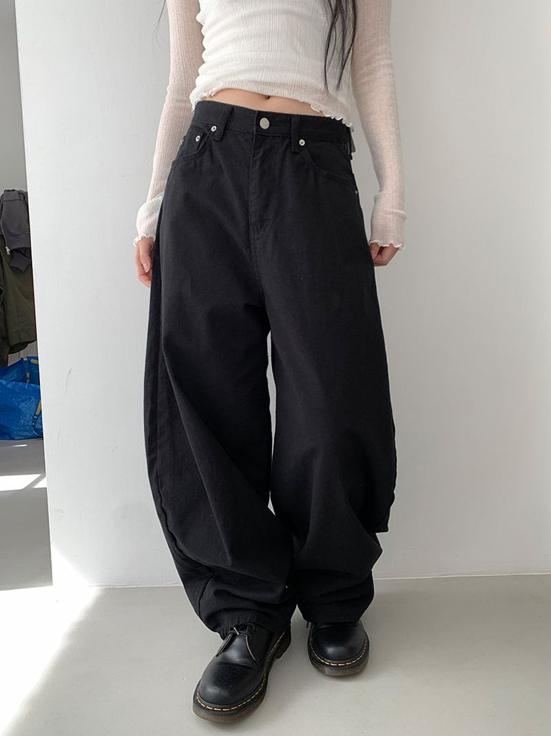 RIBBON BALLOON PANTS (2C)